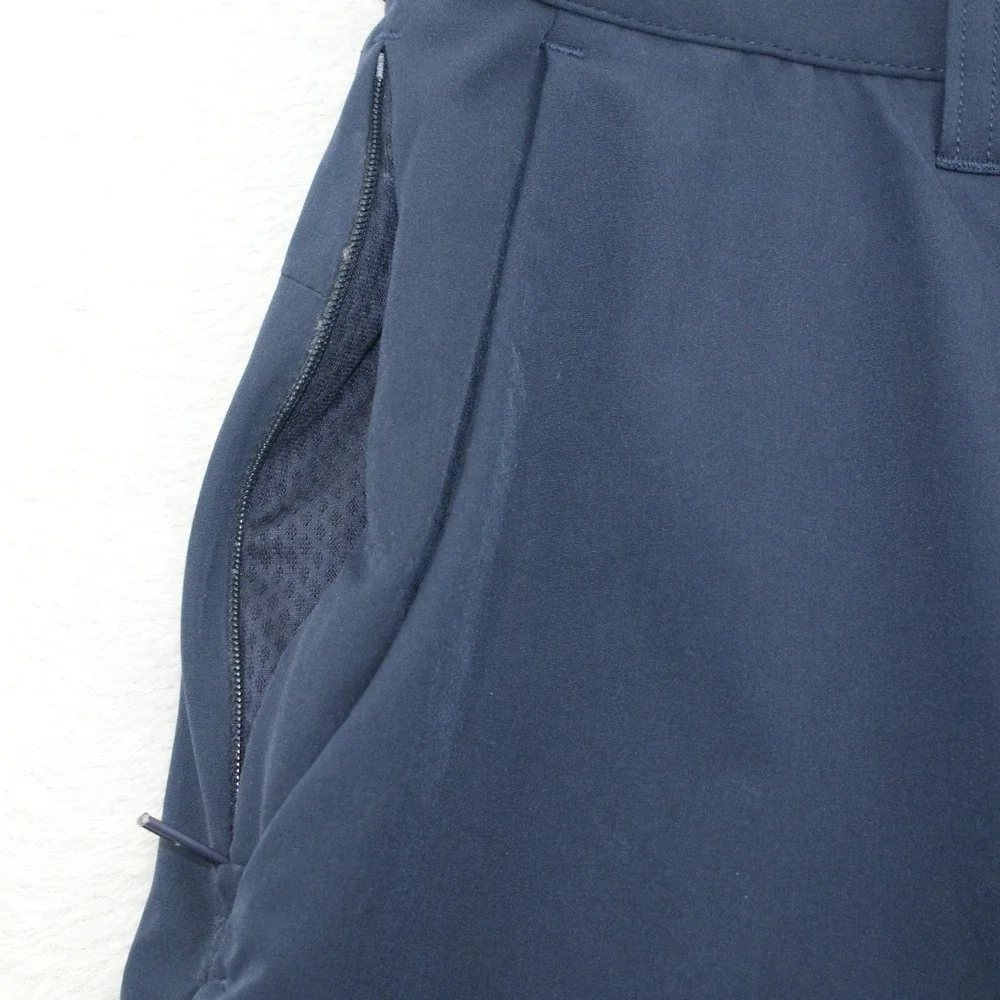 Fabletics The Only Pants 24-7 34x32 Navy Blue Stretch Golf Performance PT2253840